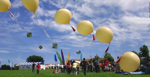 Planète-Sciences Lâcher du ballon
